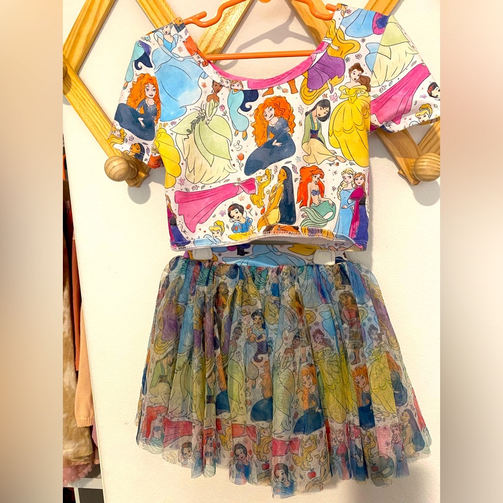 WRK Princess Stained Glass Set EUC